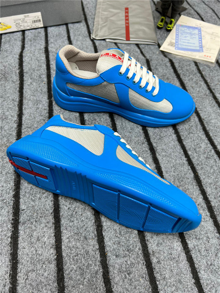 PRADA AMERICA'S CUP CAOUTCHOUC SOUPLE BLEU ARGENT