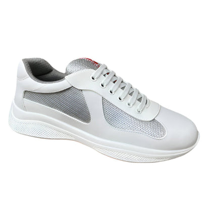 PRADA AMERICA'S CUP CAOUTCHOUC SOUPLE BLANC ARGENT