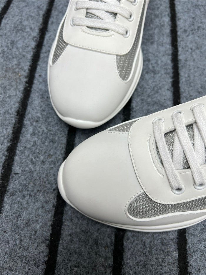 PRADA AMERICA'S CUP CAOUTCHOUC SOUPLE BLANC ARGENT