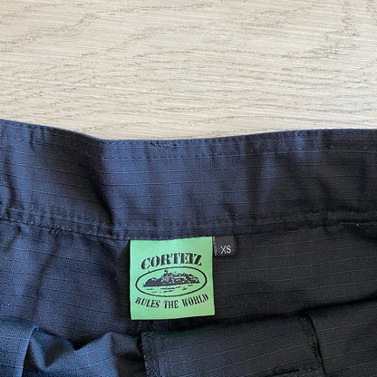 PANTALON CARGO CORTEIZ ALCATRAZ NOIR/VERT