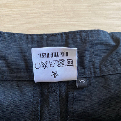 Pantalon cargo CORTEIZ ALCATRAZ noir/blanc