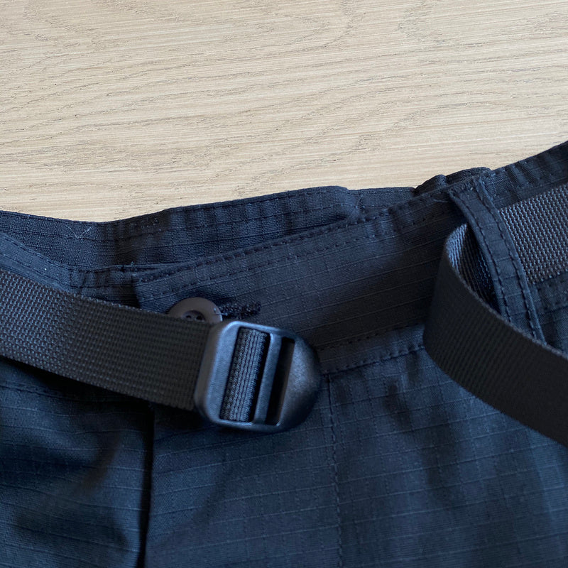 Pantalon cargo CORTEIZ ALCATRAZ GUERRILAZ noir/jaune 