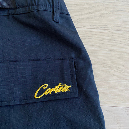 Pantalon cargo CORTEIZ ALCATRAZ GUERRILAZ noir/jaune 