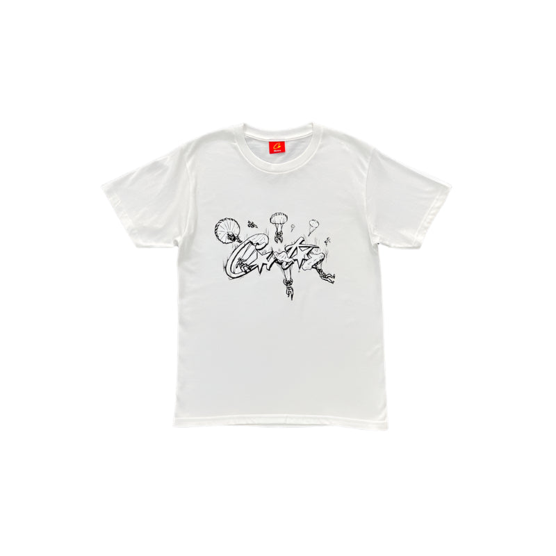 T-shirt CORTEIZ ALLSTARZ SKYDIVER blanc
