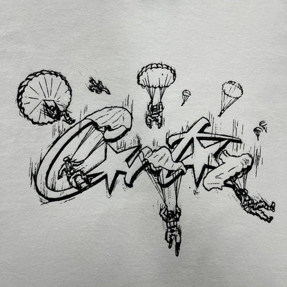 T-shirt CORTEIZ ALLSTARZ SKYDIVER blanc