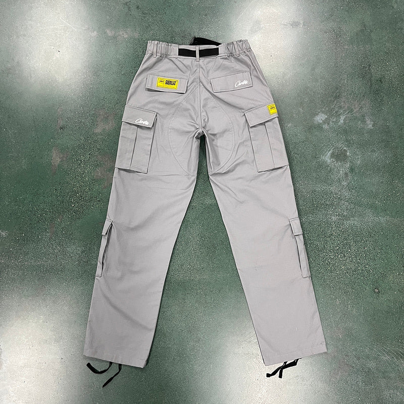 Pantalon cargo Corteiz gris pierre