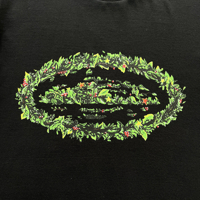 T-shirt rond Corteiz Grass noir