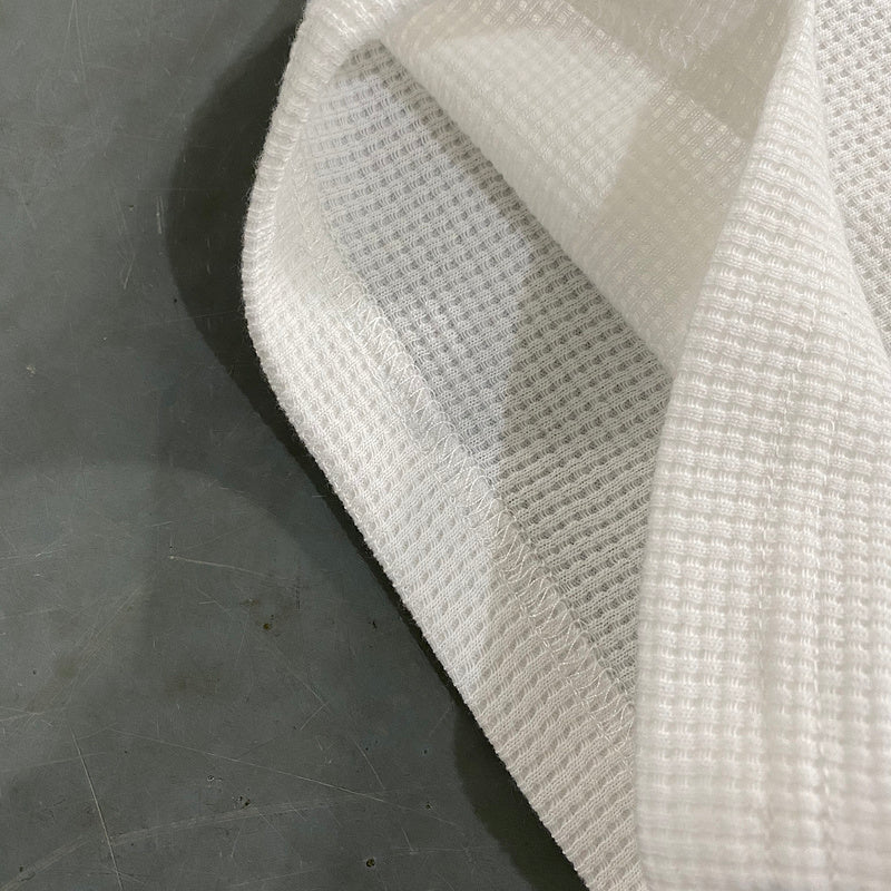 T-SHIRT GAUFRÉ CORTEIZ INSIGNIA BLANC