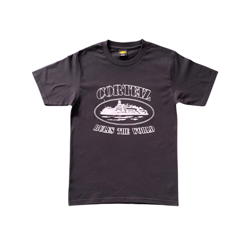 T-shirt CORTEIZ OG ALCATRAZ noir et blanc