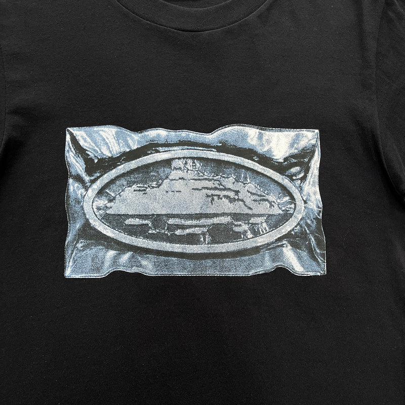 T-shirt noir scellé sous vide CORTEIZ