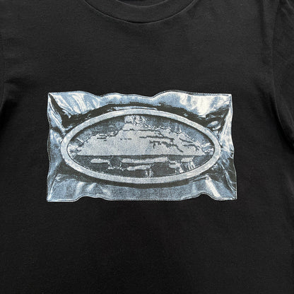 T-shirt noir scellé sous vide CORTEIZ