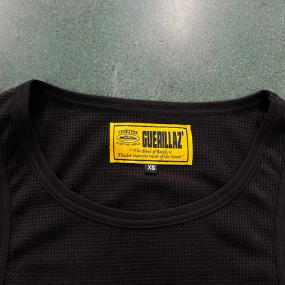 Débardeur gaufré CORTEIZ noir