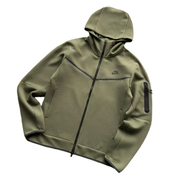 SWEAT À CAPUCHE NIKE TECH FLEECE x VERT ARME