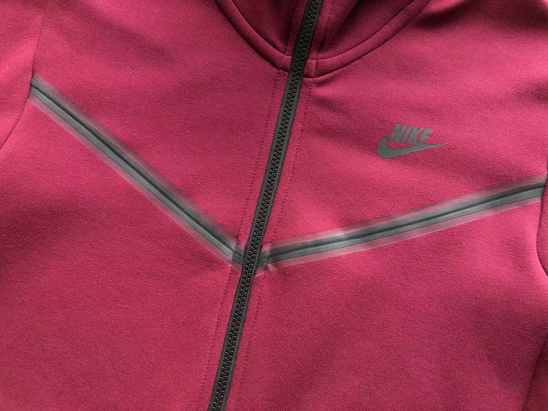 SWEAT À CAPUCHE NIKE TECH FLEECE x BORDEAUX