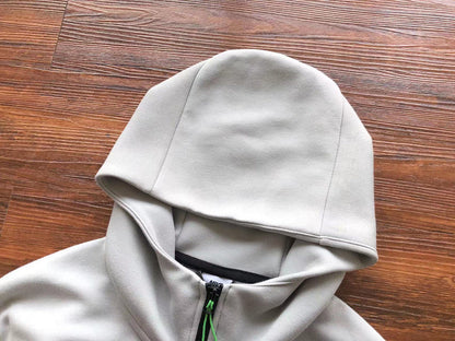 Sweat à capuche Nike Tech Fleece x Gris/Noir/Vert
