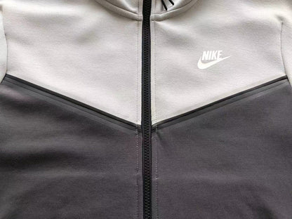 Sweat à capuche Nike Tech Fleece x Gris/Noir/Vert