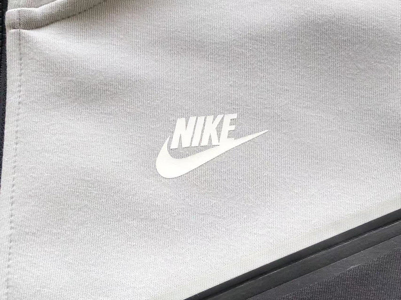 Sweat à capuche Nike Tech Fleece x Gris/Noir/Vert