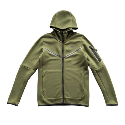 Sweat à capuche Nike Tech Fleece vert olive