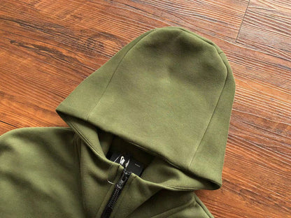 Sweat à capuche Nike Tech Fleece vert olive