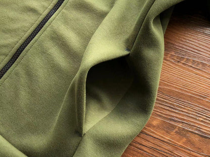 Sweat à capuche Nike Tech Fleece vert olive