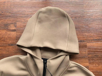 Sweat à capuche Nike Tech Fleece x Bois de santal/Blanc os clair