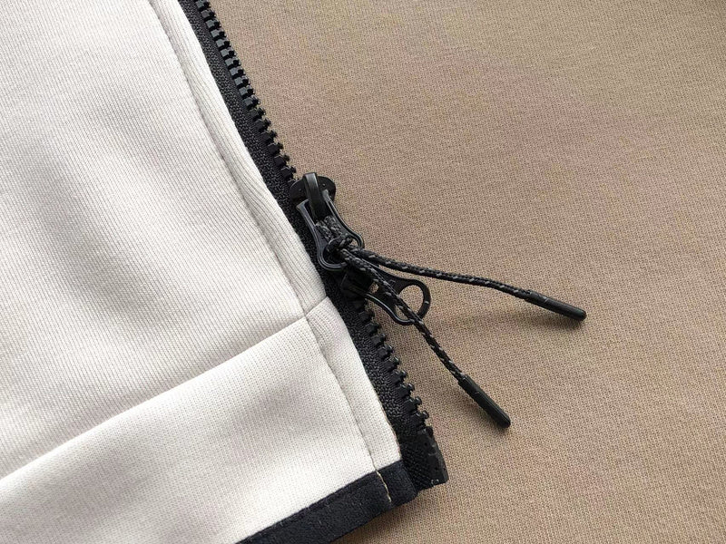 Sweat à capuche Nike Tech Fleece x Bois de santal/Blanc os clair