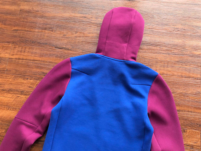 SWEAT À CAPUCHE NIKE TECH FLEECE x SANGRIA/GAME ROYAL