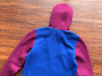 SWEAT À CAPUCHE NIKE TECH FLEECE x SANGRIA/GAME ROYAL