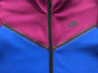 SWEAT À CAPUCHE NIKE TECH FLEECE x SANGRIA/GAME ROYAL