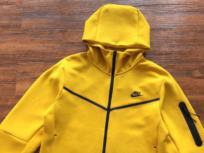 Sweat à capuche Nike Tech Fleece x Jaune