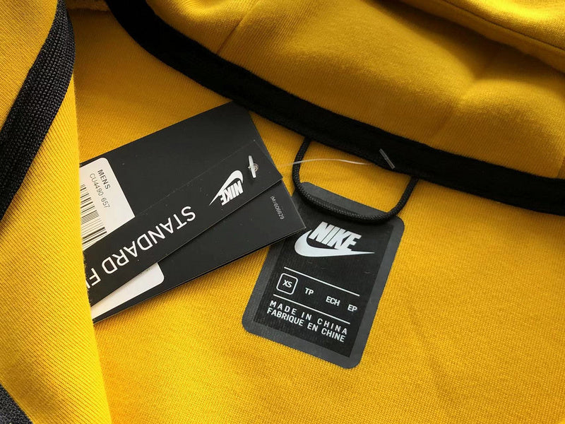 Sweat à capuche Nike Tech Fleece x Jaune