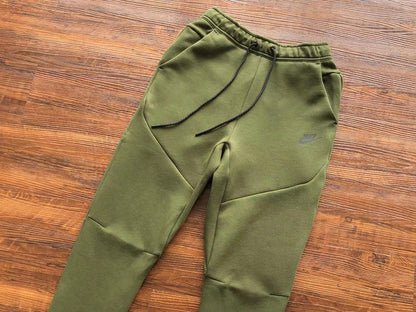 Pantalon polaire technique Nike x Vert olive