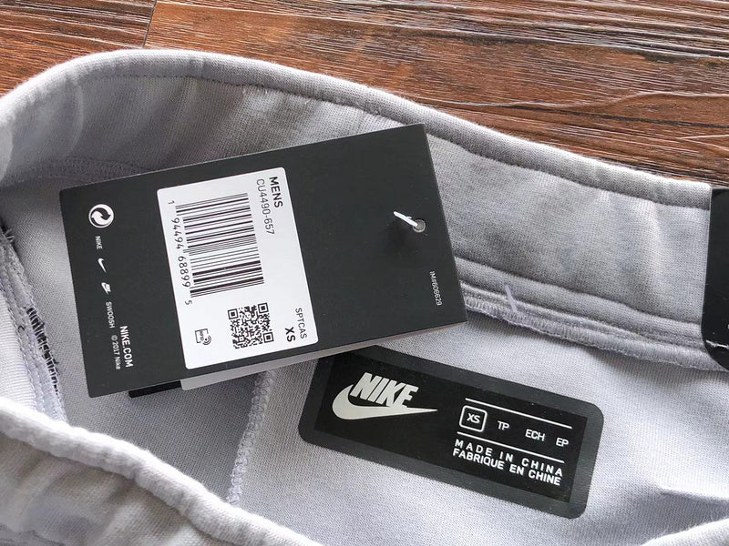 Pantalon Nike Tech Fleece x Gris Loup/Aigue-marine/Orange