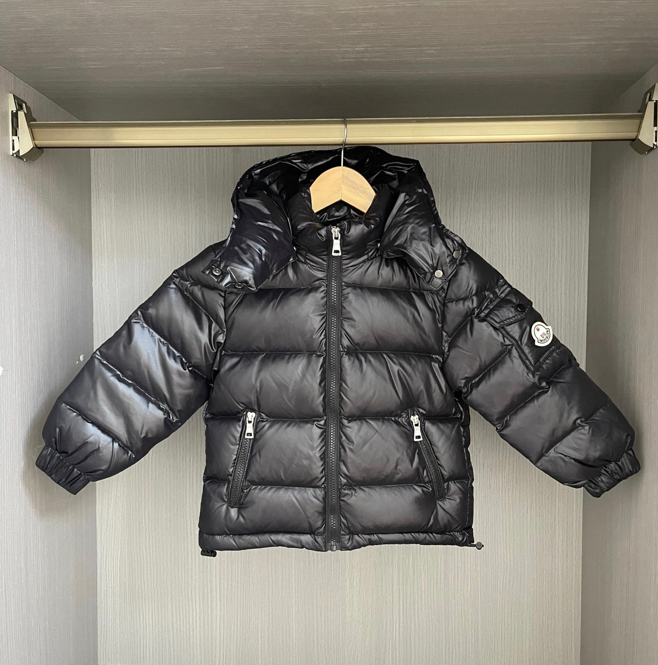 MANTEAU ENFANT MONCLER NOIR