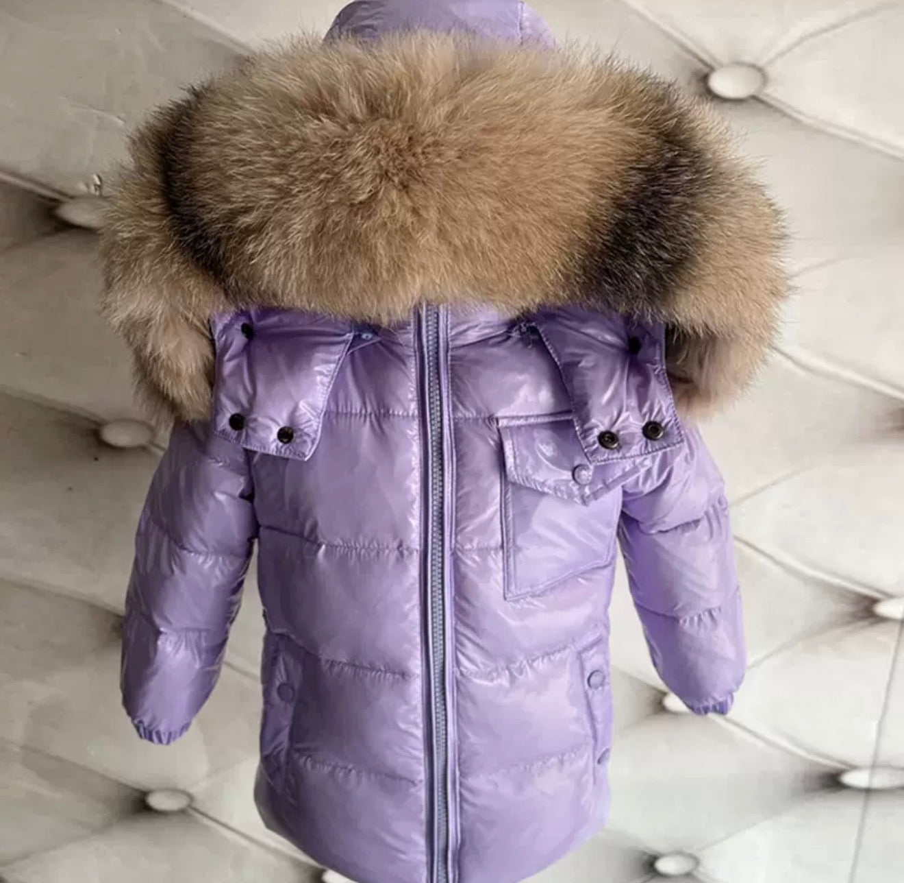 MANTEAU ENFANT MONCLER VIOLET