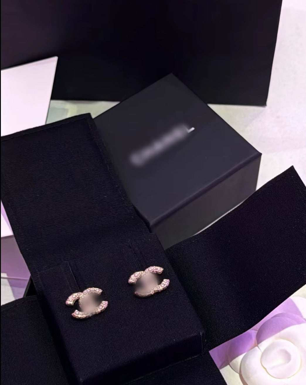 Boucles d'oreilles CC