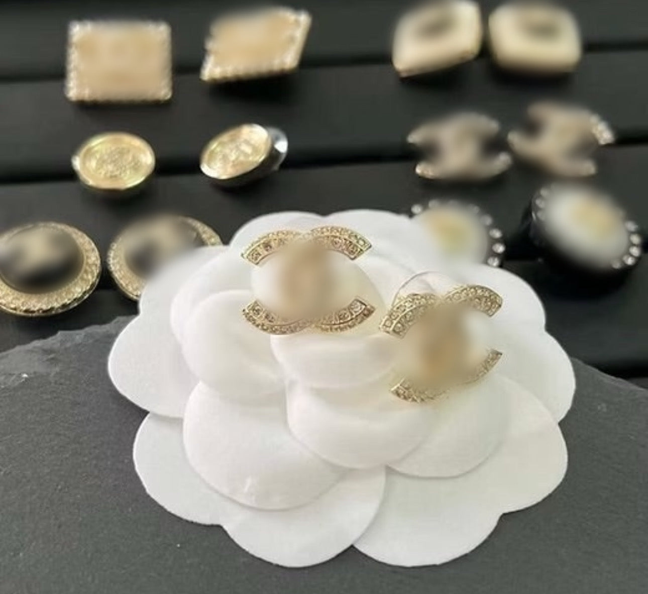 Boucles d'oreilles CC