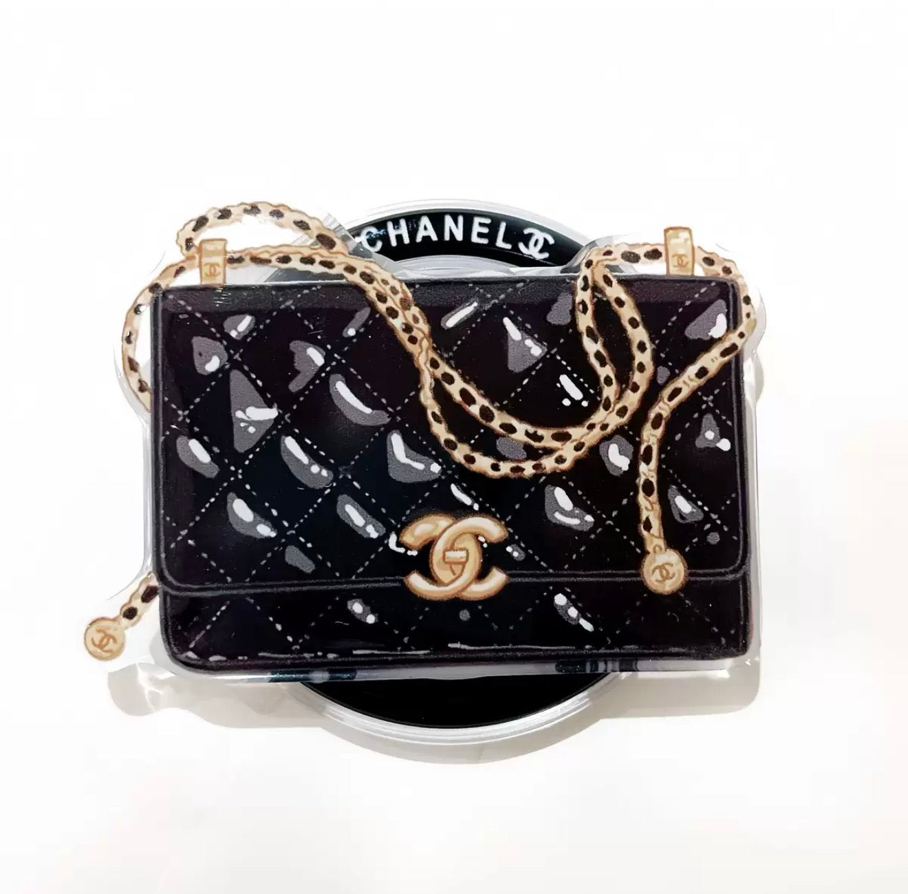 Sacoche magnétique CC PopSocket noire