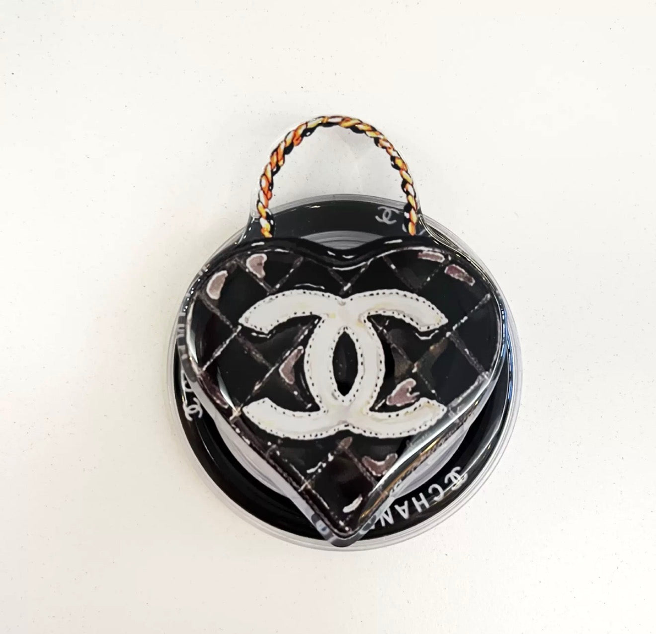 Sac magnétique CC PopSocket Heart Black