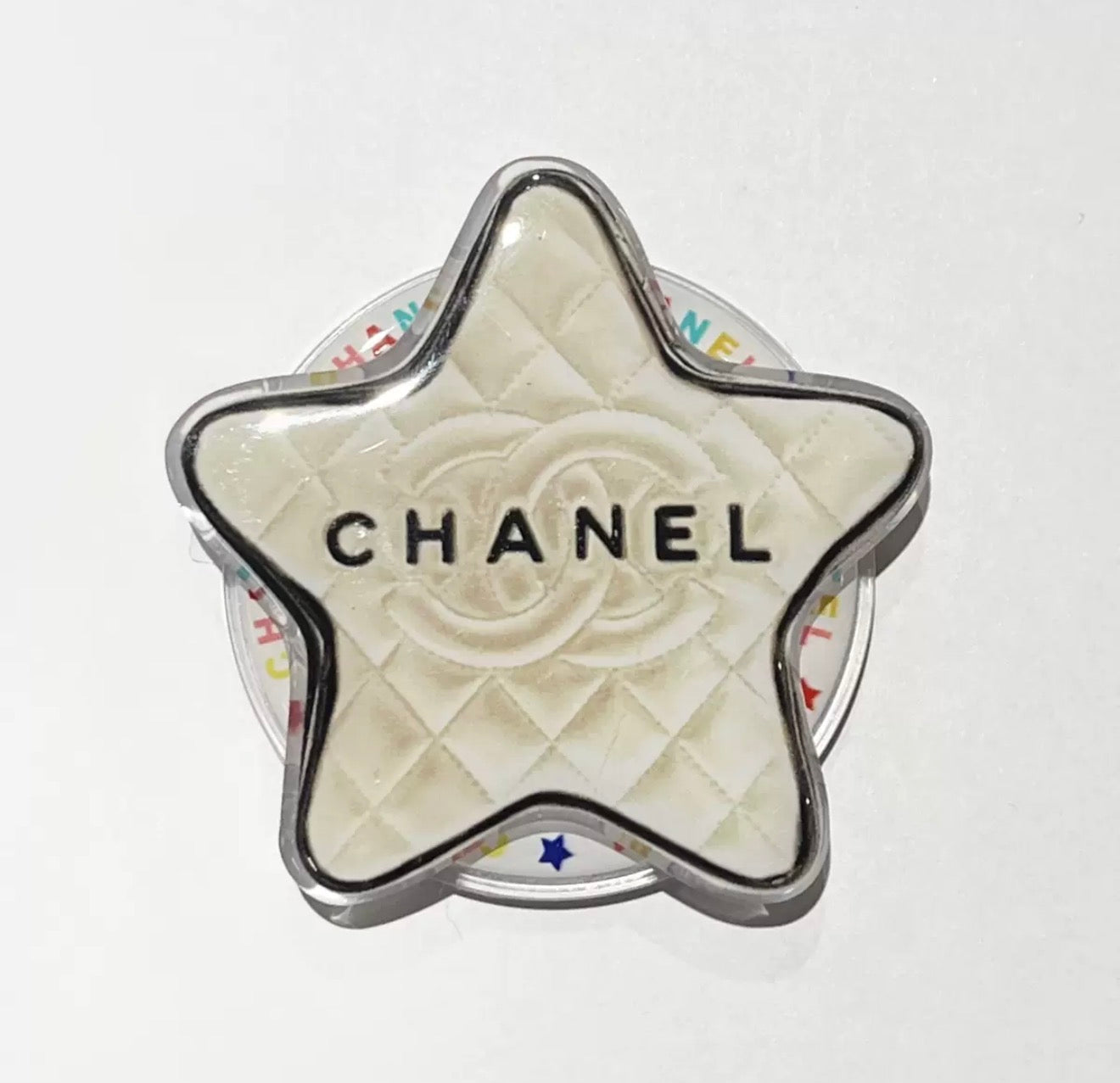 Support magnétique CC Popsocket étoile blanche