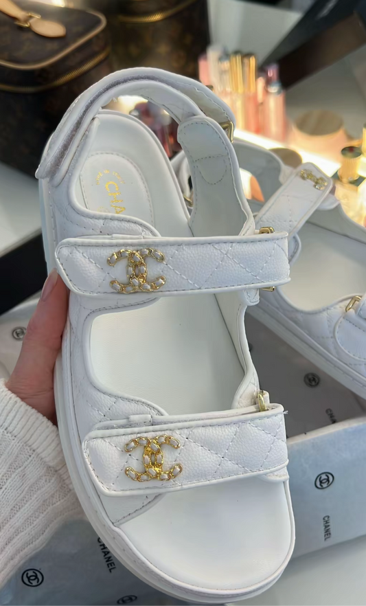 Sandales CC blanches