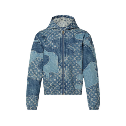 VESTE EN JEAN PATCHWORK LV