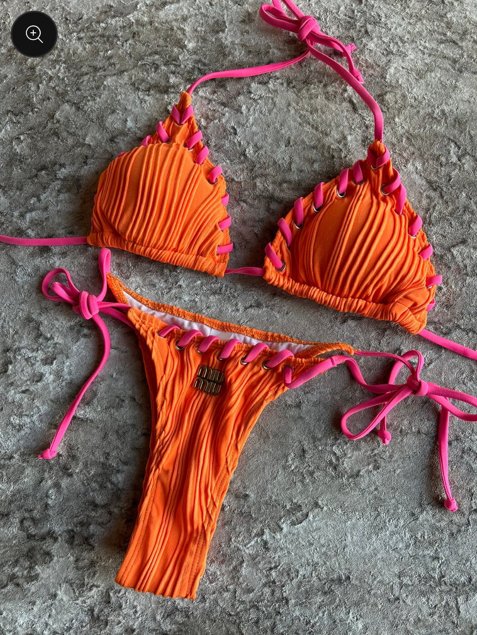 MIU MIU BIKINI ORANGE