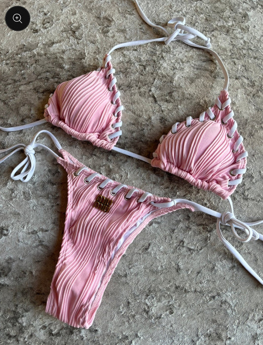MIU MIU BIKINI ROSE
