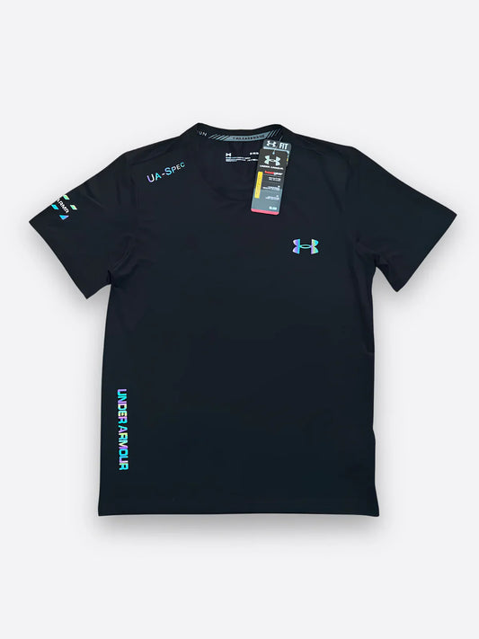 T-shirt fluorescent noir Under Armour