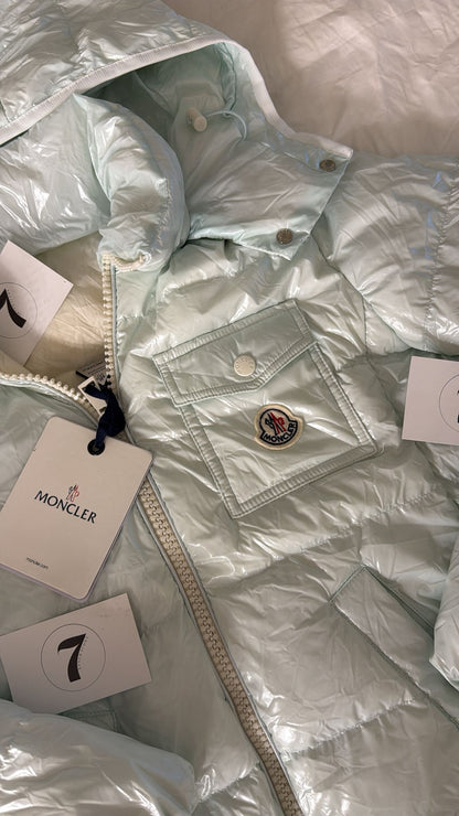 VESTE MONCLER BLEU BÉBÉ ICE