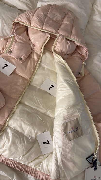 VESTE MONCLER ROSE PÂTE