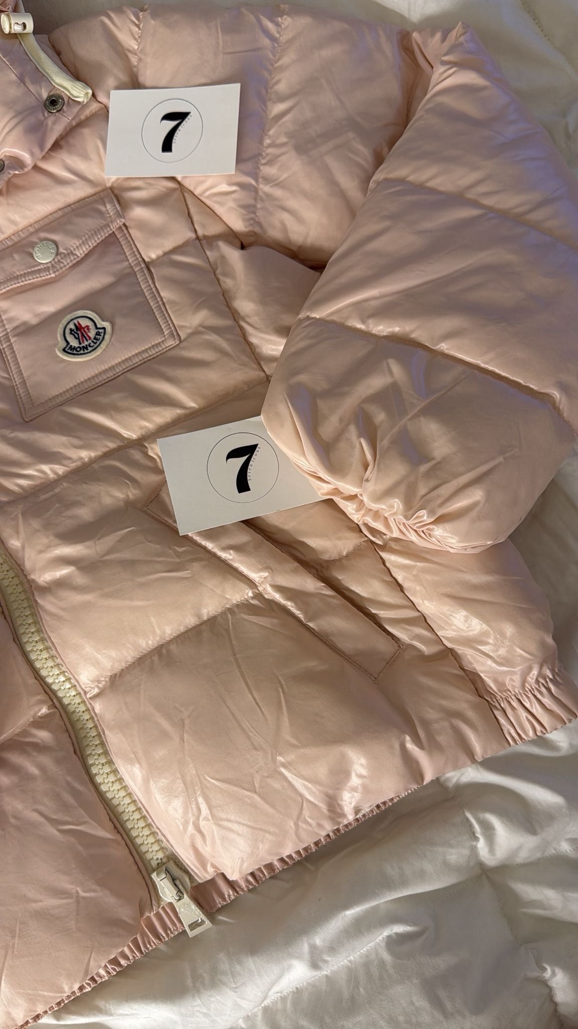 VESTE MONCLER ROSE PÂTE