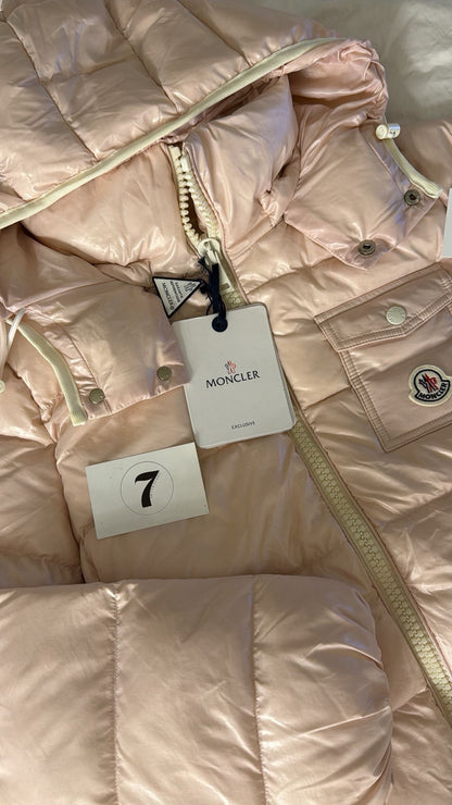 VESTE MONCLER ROSE PÂTE