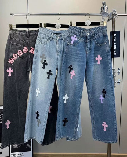 jeans Chrome Hearts